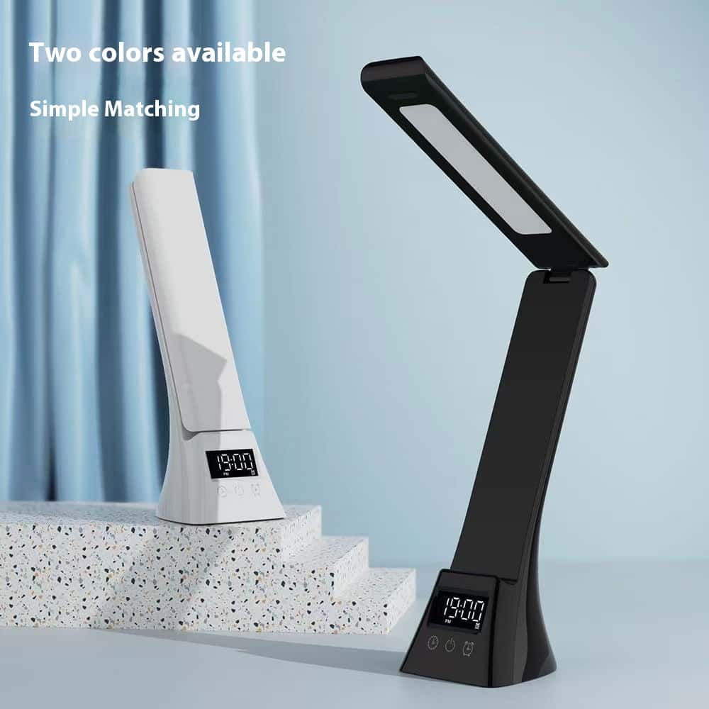 Lampe Bureau LED avec Chargeur Sans Fil 15W